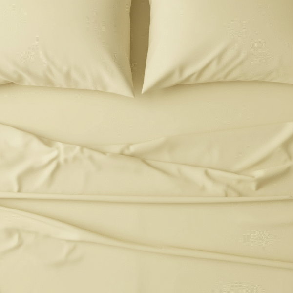 Butter Cream Bedsheet Set