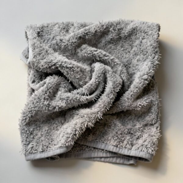 100% Cotton Grey Bath Towel – 60 x 30 Inches