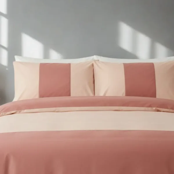 Soft Peach Full Bed Set